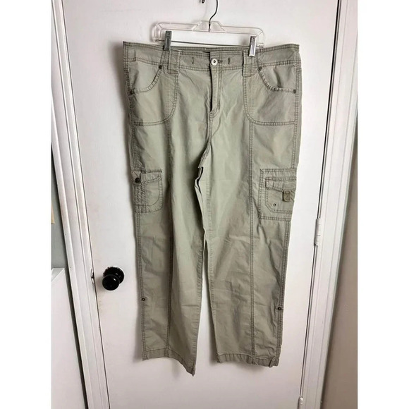 Khakis And Co Cargo Combat Trouser Pants Size 16 #0610 - Picture 1 of 8